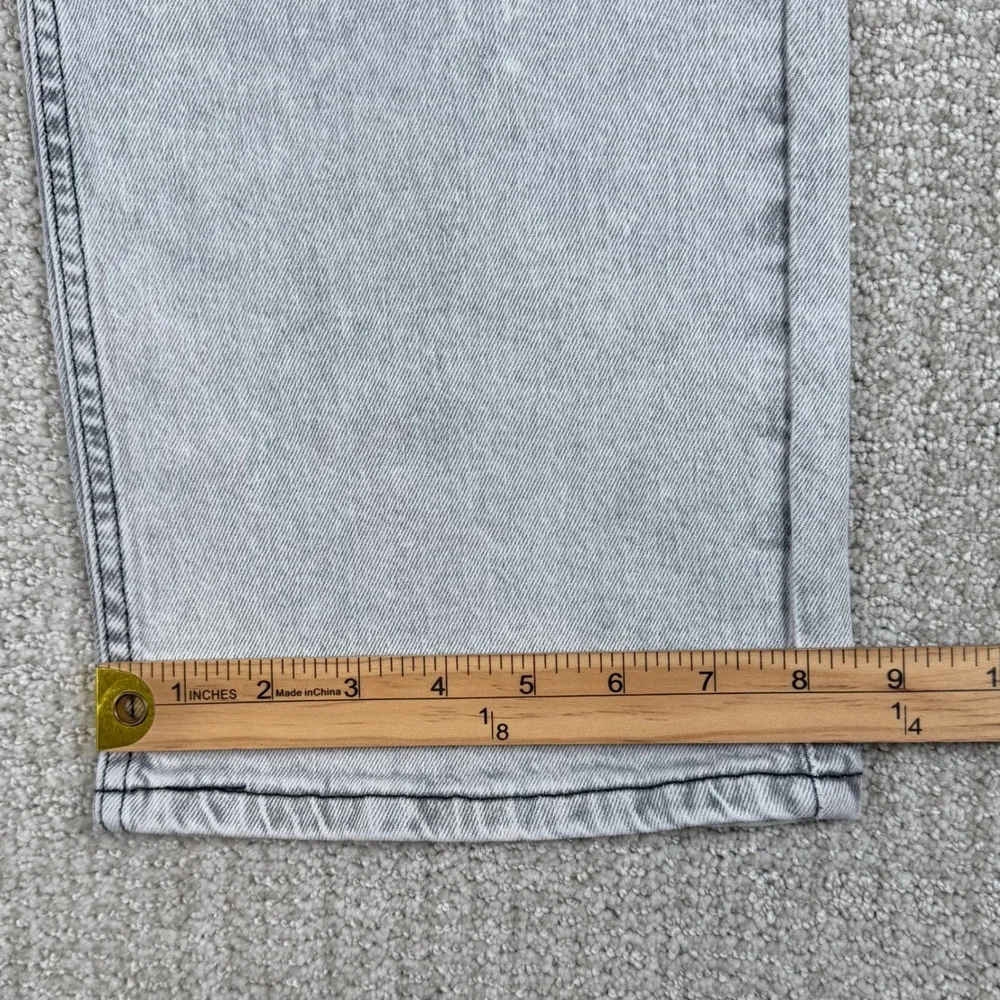 NEW Levi's 514 Mens 42x32 Straight Future Flex Stretch Gray Denim Jeans